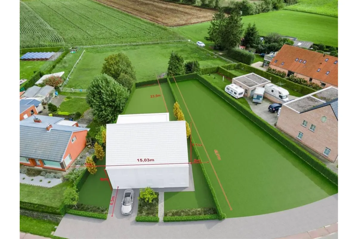 Grond te  koop in Vlimmeren 2340 189000.00€  slaapkamers m² - Zoekertje 652846