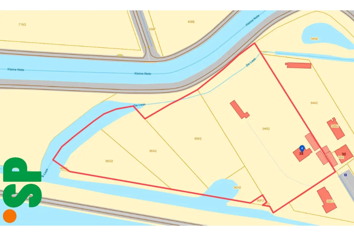 Grond te  koop in Grobbendonk 2280 740000.00€  slaapkamers m² - Zoekertje 654513