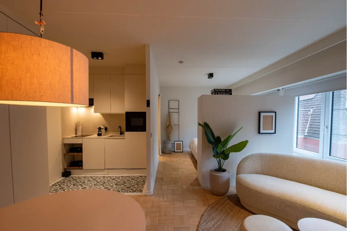 Appartement te  huur in Antwerpen 2000 950.00€  slaapkamers 41.00m² - Zoekertje 660400