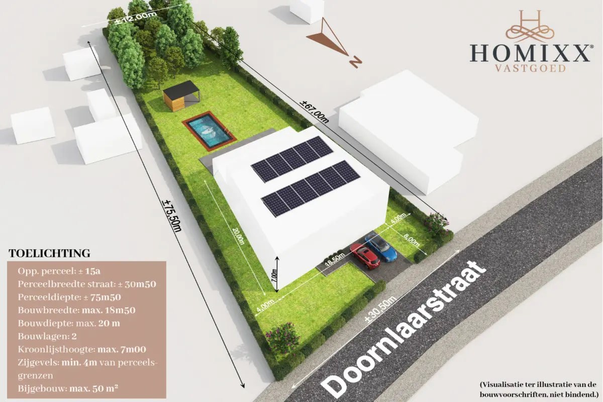 Grond te  koop in Bonheiden 2820 310000.00€  slaapkamers m² - Zoekertje 668724