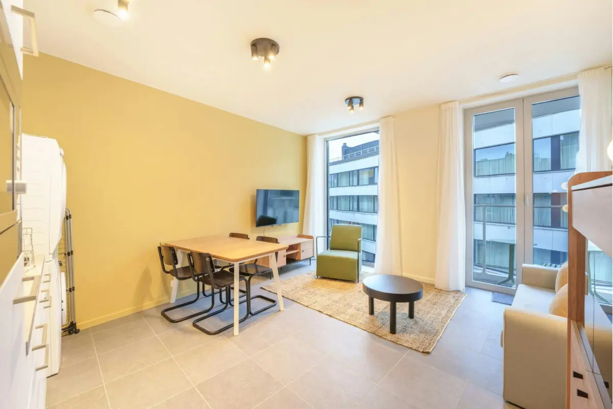 Appartement te  huur in Antwerpen 2018 1390.00€ 1 slaapkamers m² - Zoekertje 673361