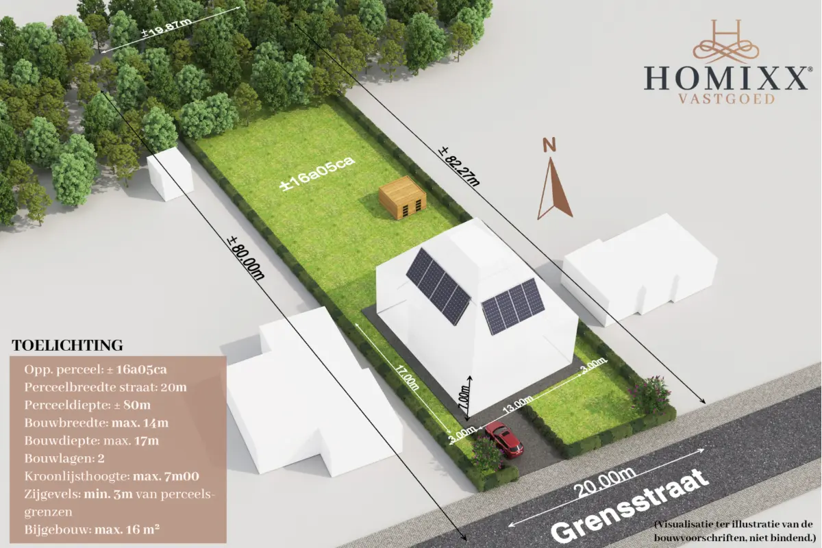 Grond te  koop in Putte 2580 274000.00€  slaapkamers m² - Zoekertje 676322