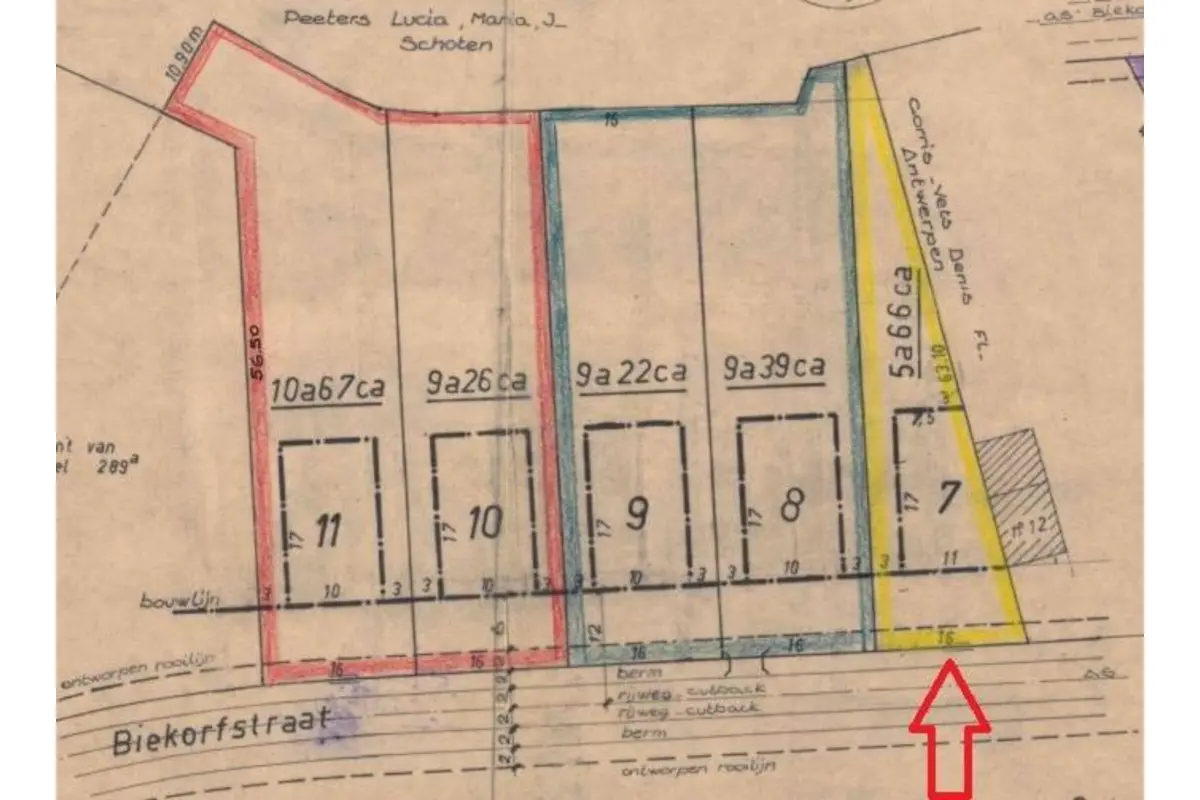 Grond te  koop in Heist-op-den-Berg 2220 165000.00€  slaapkamers m² - Zoekertje 686566