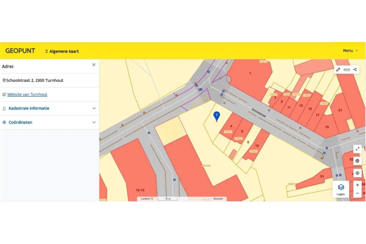 Grond te  koop in Turnhout 2300 119000.00€  slaapkamers m² - Zoekertje 686453