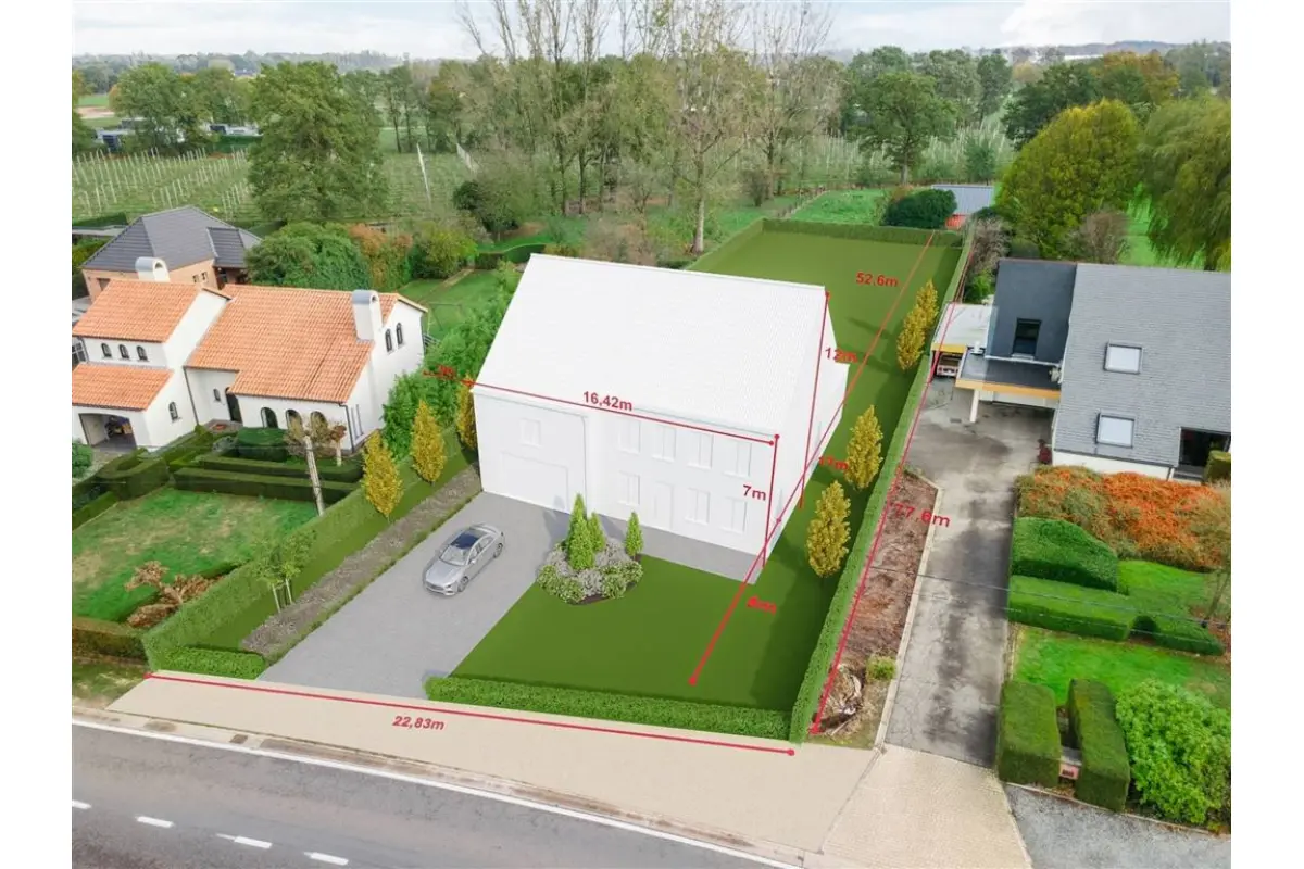 Grond te  koop in Rijkevorsel 2310 295000.00€  slaapkamers m² - Zoekertje 691492