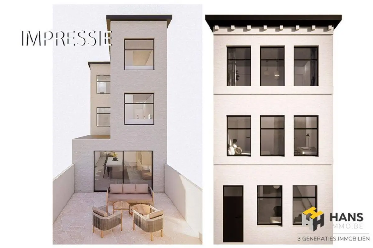 Huis te  koop in Borgerhout 2140 449000.00€ 5 slaapkamers 188.00m² - Zoekertje 702077