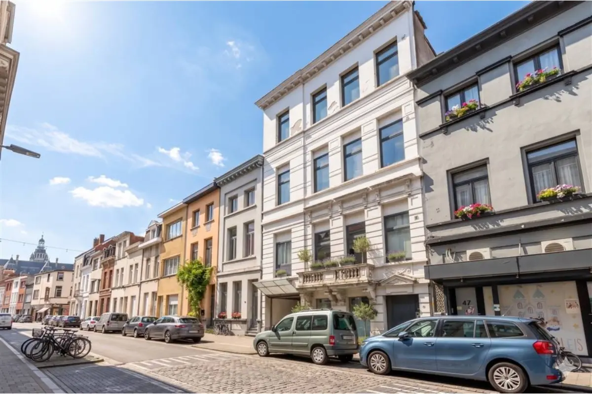 Appartement te  koop in Borgerhout 2140 149000.00€ 1 slaapkamers 57.00m² - Zoekertje 709376