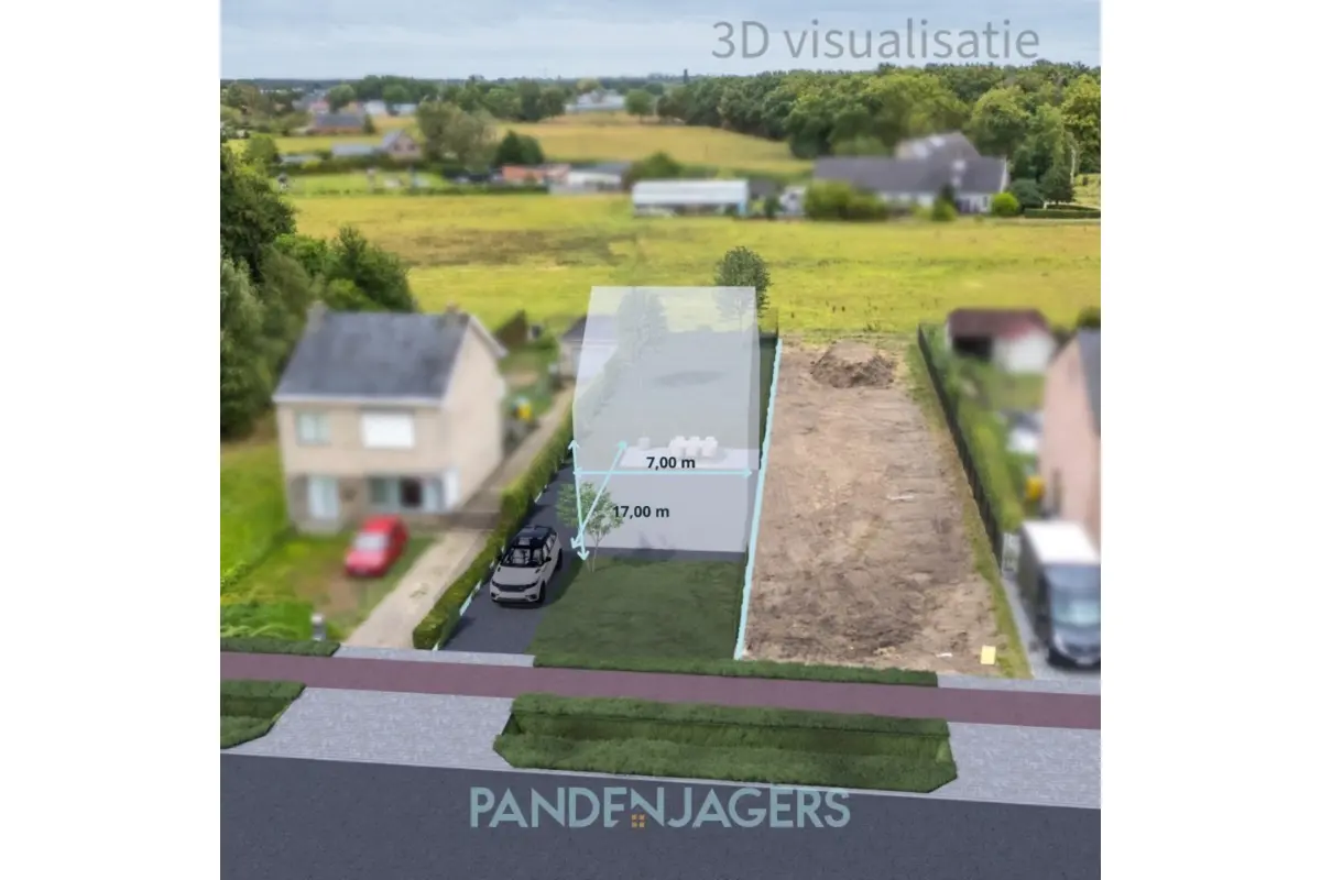 Bouwgrond te  koop in Duffel 2570 189000.00€  slaapkamers m² - Zoekertje 715988