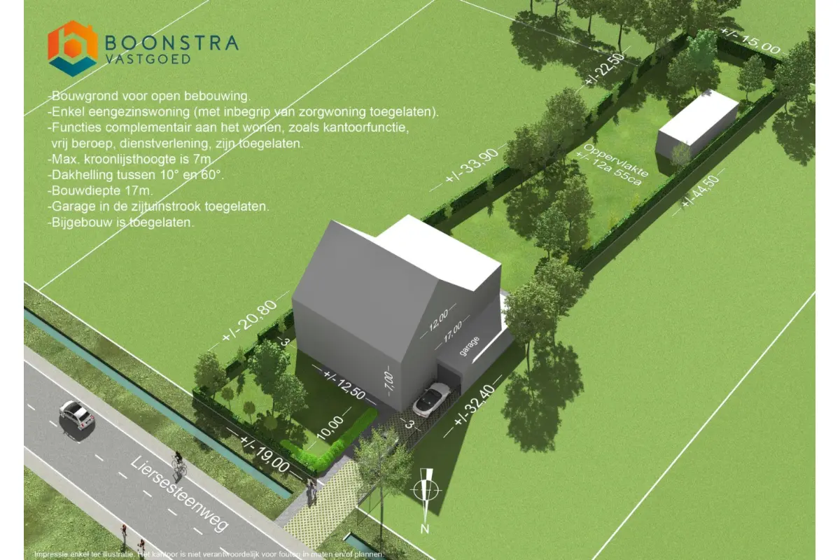 Bouwgrond te  koop in Heist-op-den-Berg 2220 175000.00€  slaapkamers m² - Zoekertje 720833