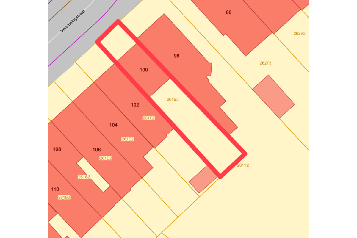 Grond te  koop in Zwijndrecht 2070 165000.00€  slaapkamers m² - Zoekertje 723815