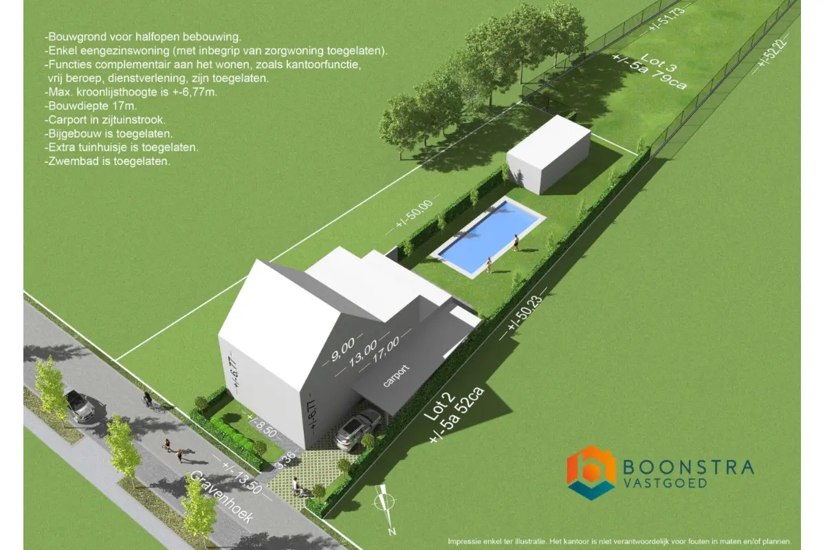 Bouwgrond te  koop in Beerzel 2580 220000.00€  slaapkamers m² - Zoekertje 740776