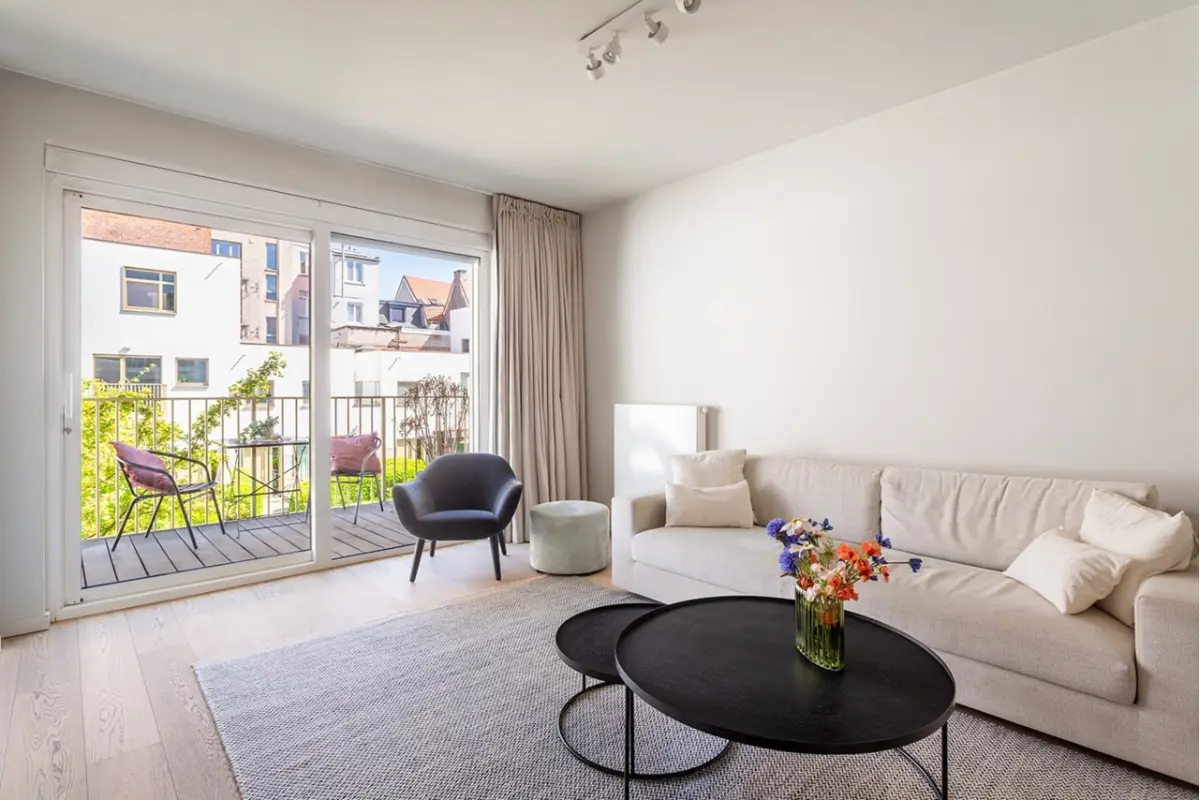 Appartement te  koop in Antwerpen 2000 345000.00€ 1 slaapkamers 56.00m² - Zoekertje 750119