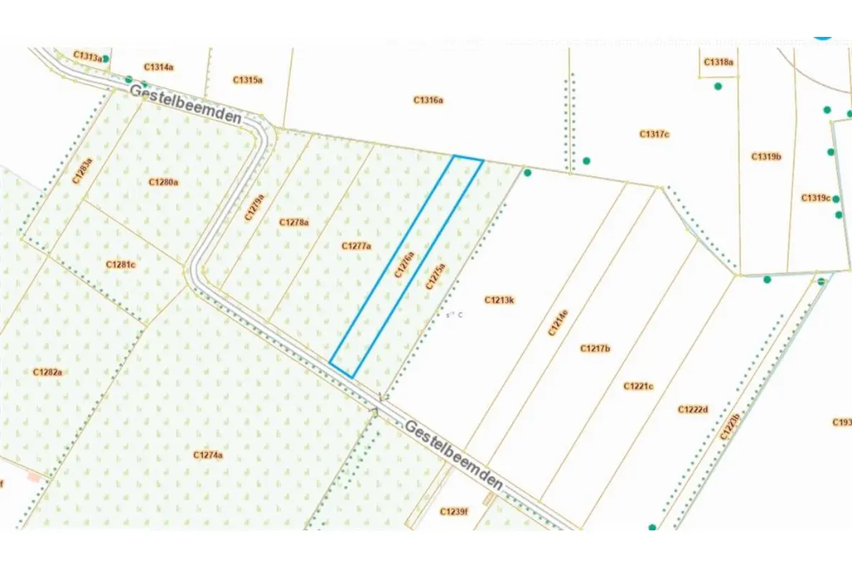 Niet bebouwbare grond te  koop in Meerhout 2450 24000.00€  slaapkamers m² - Zoekertje 753398