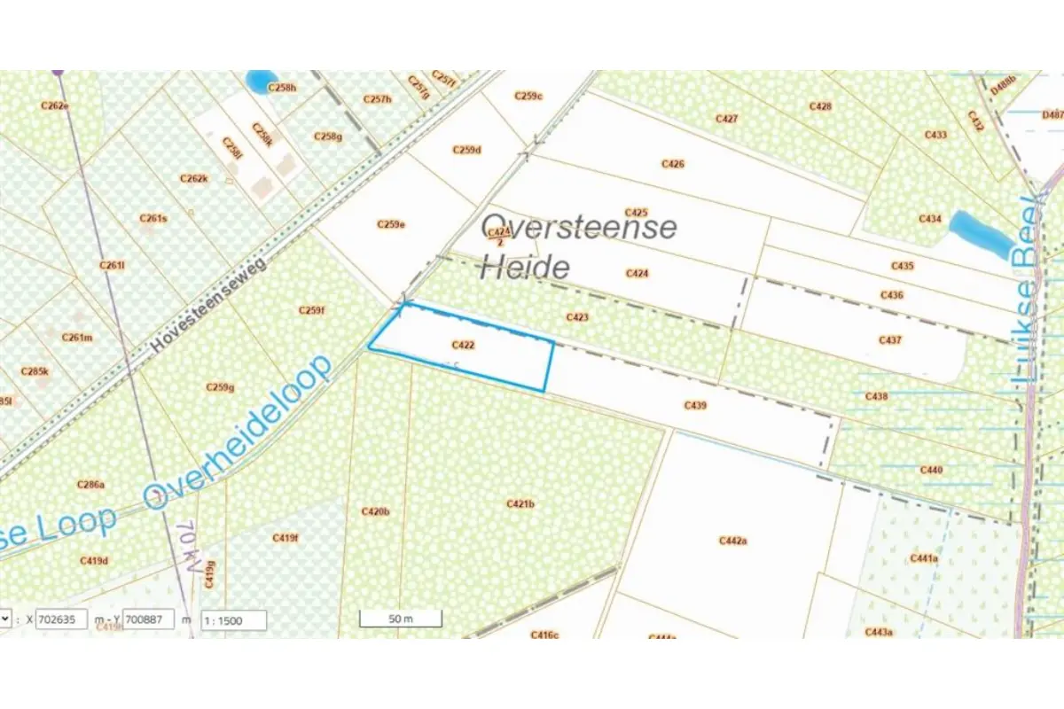 Niet bebouwbare grond te  koop in Meerhout 2450 26000.00€  slaapkamers m² - Zoekertje 753395
