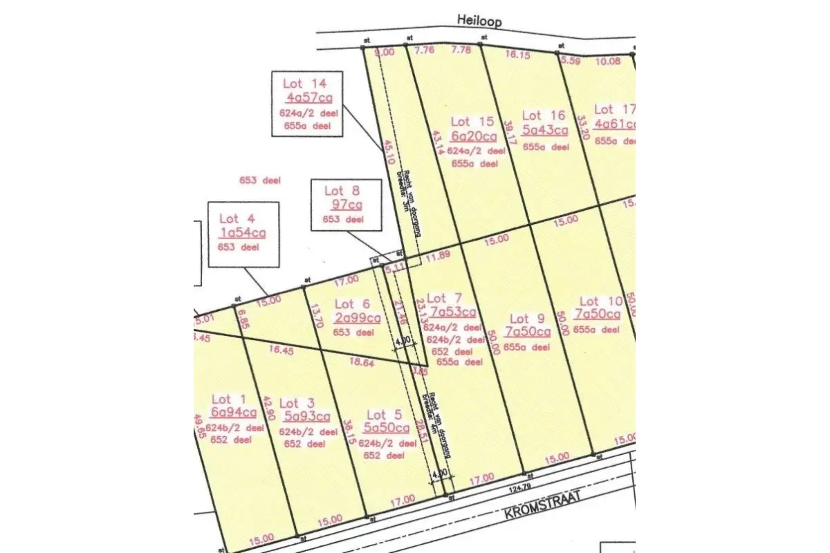 Grond te  koop in Olmen 2491 200000.00€  slaapkamers m² - Zoekertje 762091