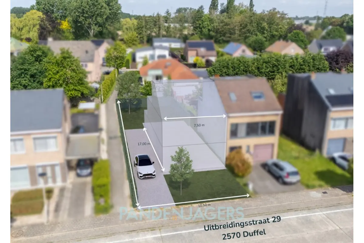 Grond te  koop in Duffel 2570 215000.00€  slaapkamers m² - Zoekertje 777798