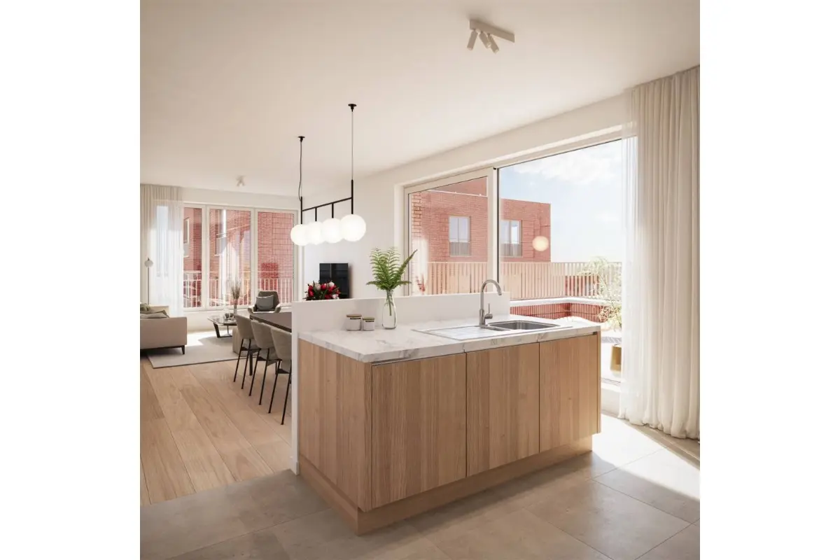 Appartement te  koop in Deurne 2100 259500.00€ 1 slaapkamers 72.32m² - Zoekertje 778914