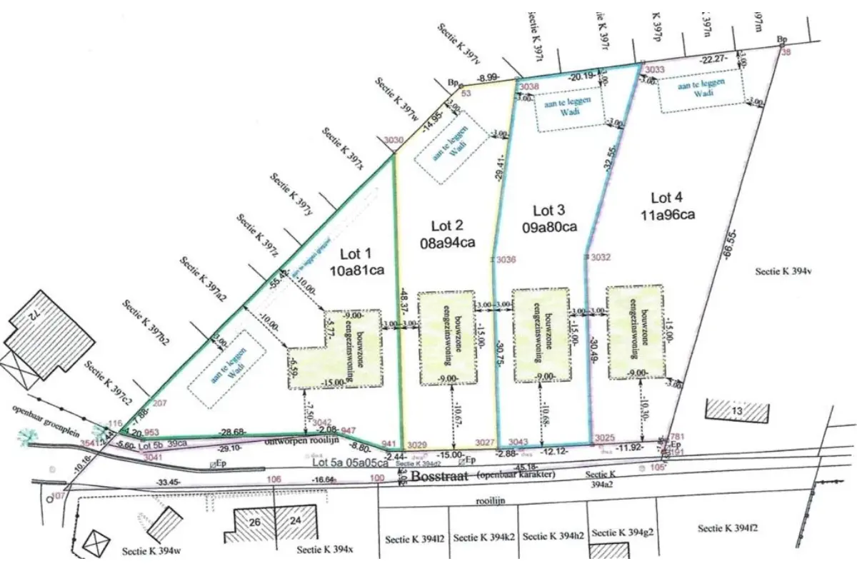 Grond te  koop in Herselt 2230 195000.00€  slaapkamers m² - Zoekertje 791752